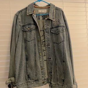 Unisex Disney Jean Jacket size Large